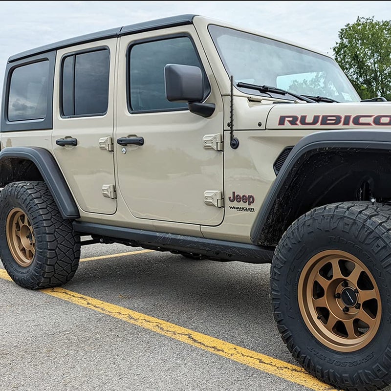 VOFONO 13 Inch Antenna for Jeep Wrangler Gladiator 2007-2026, Short Antenna for JL JK Rubicon Sahara Unlimited Sport Willys 4xe Mojave High Altitude Jeep Accessories - Image 3